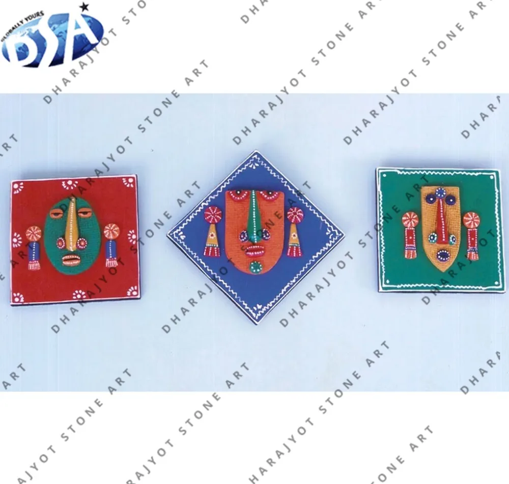 Смешанные цветные хлопковые камни стеновые панели декоративные камни подвесные