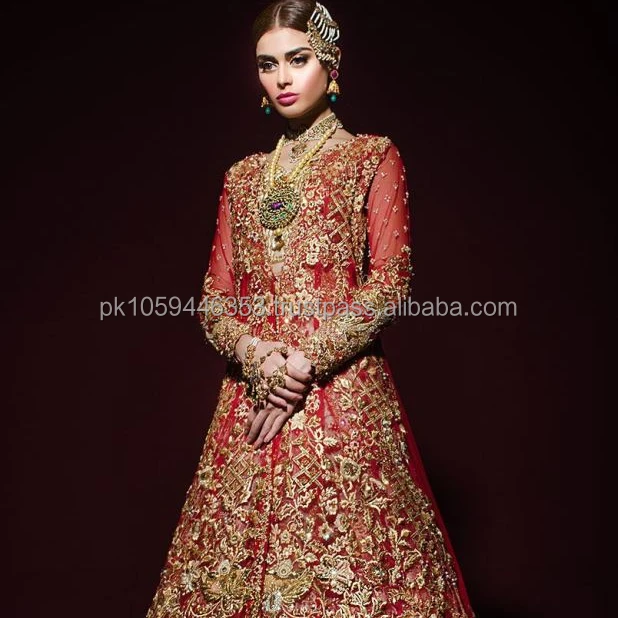 Pakistani bridal wear trendy dresses, pakistani wedding dresses, latest pakistani bridal wear dresses 2018