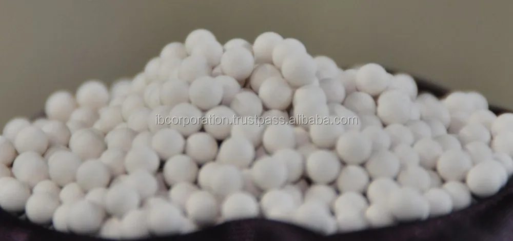 Ceramic balls for water treatment