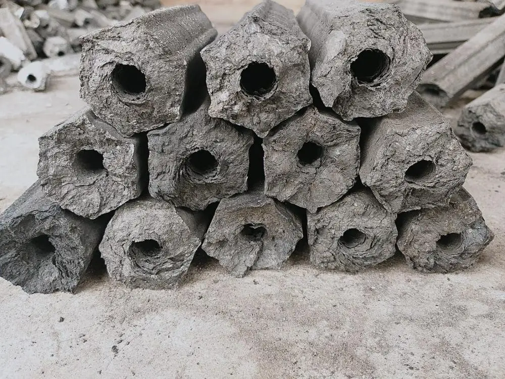 VIETNAM SAWDUST BRIQUETTE CHARCOAL - BBQ TABLE CHARCOAL  WHATSAPP: +84 911406611