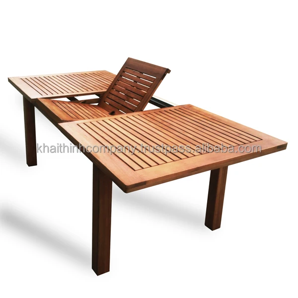 Outdoor wooden table/ wood table/ outdoor furniture