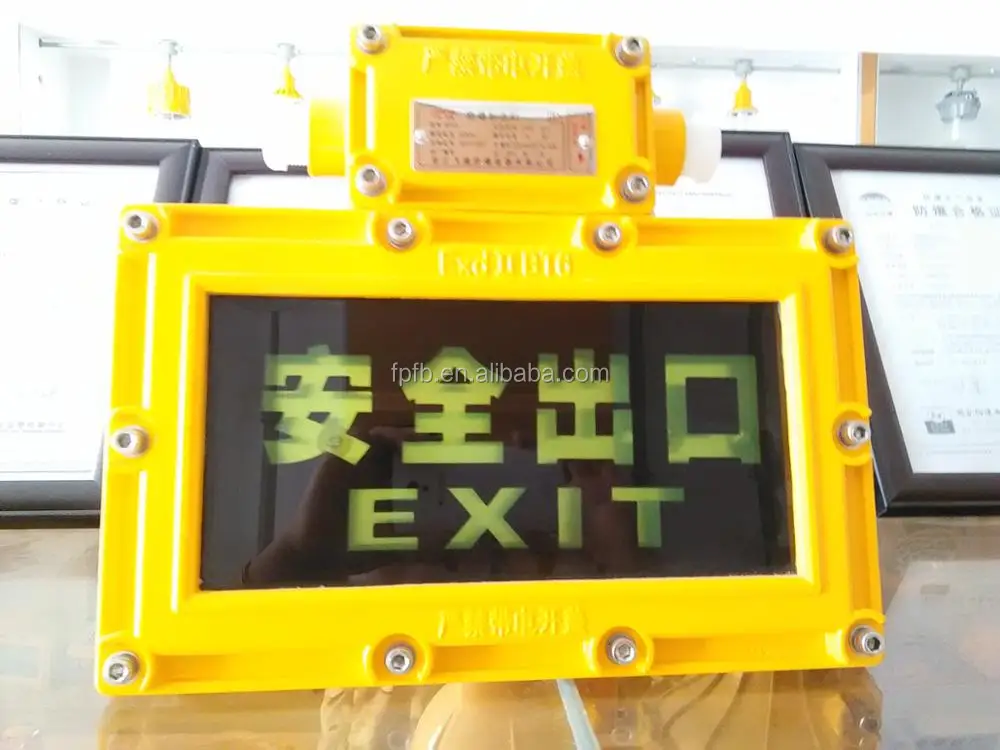 Длительный срок службы взрывозащищенный LED Признаки Выхода свет IP65 Ex аварийного маркировки индикаторная