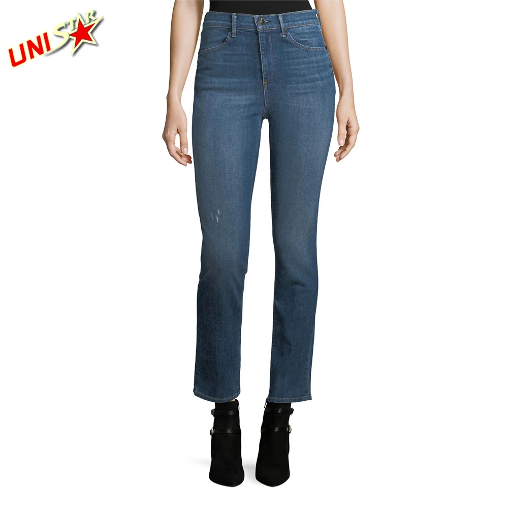 Hot Product Women Cigarette Jeans Pants
