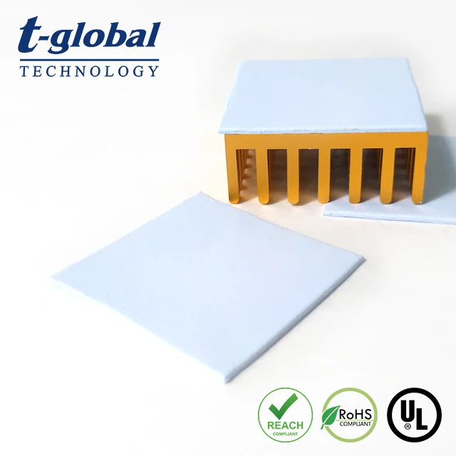 
150*150*0.5mm 6.2W/mk ultra soft thermal pad 