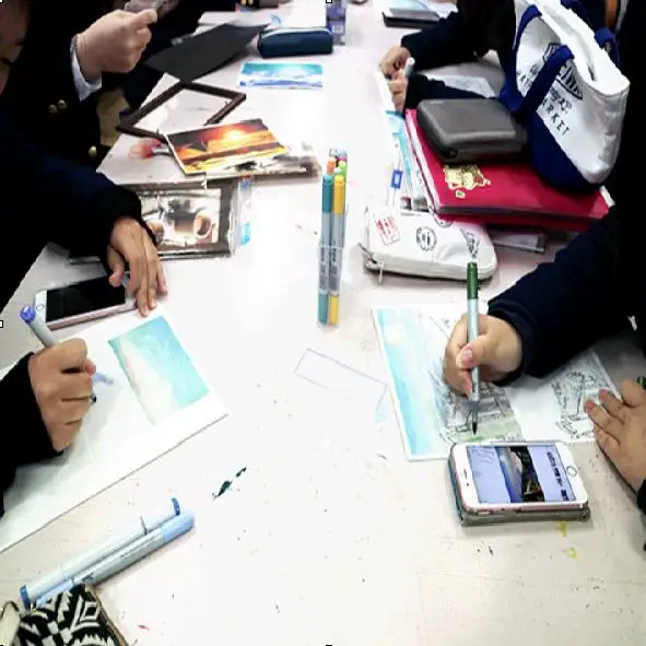 fine and colorful bianyo marker with multiple functions