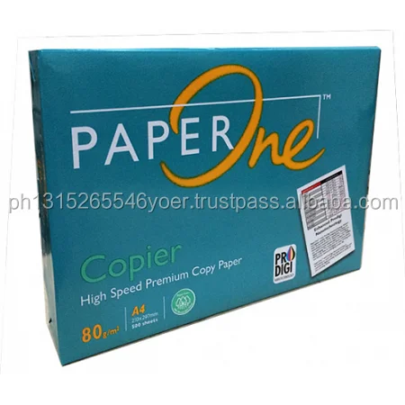 Top Quality PaperOne A4 paper one 80 gsm 70 gram Copy Paper