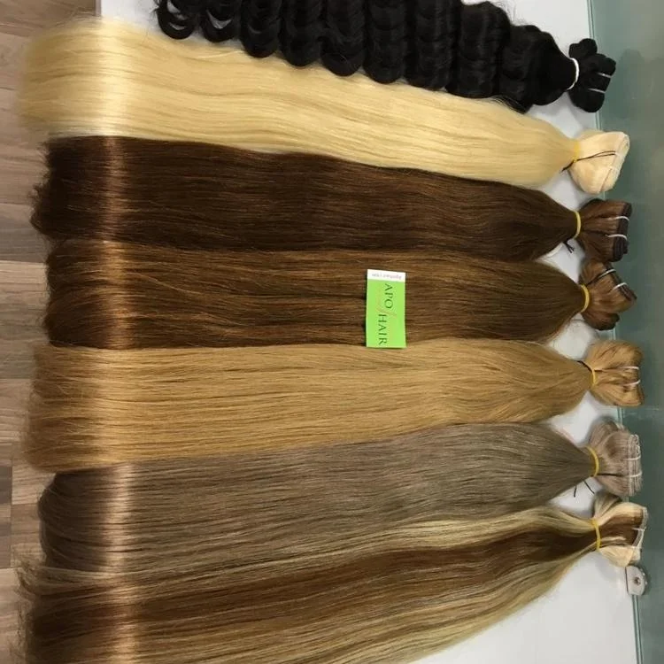 
Russian Hair Color 100% Unprocessed Remy Human Hair Extensions 