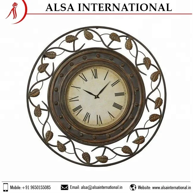 Latest Collection Wholesaler Best Price Custom Decorative Metal Wall Clock Manufacturer and Supplier Order Online