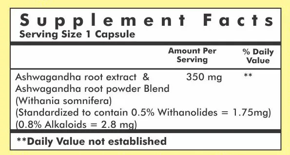 
Ashwagandha Capsules 