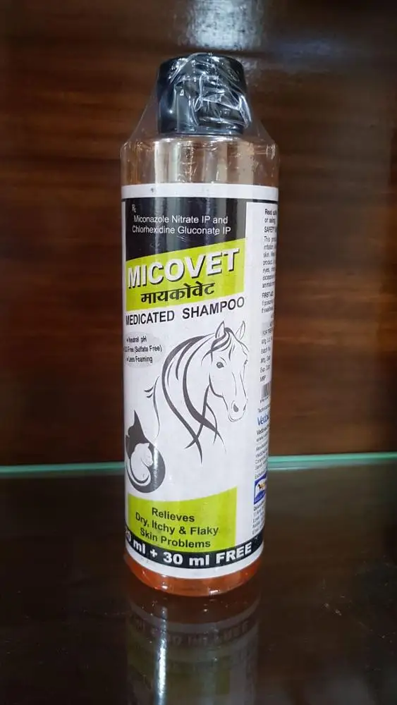 
Miconazole + Chlorhexidine Pet Shampoo 