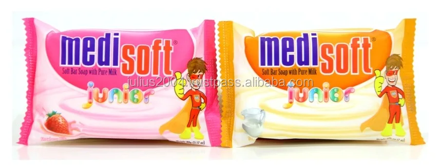 
Medisoft Junior Medicated Toilet Bath Soap for Kids Juvenille Skin 