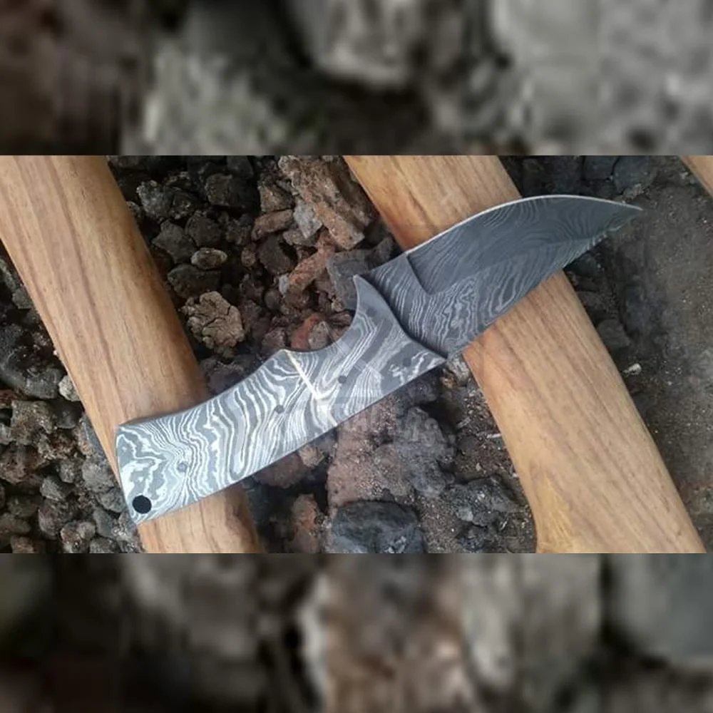 
Damascus Steel Knife Blade Blank DT-18-BB976 