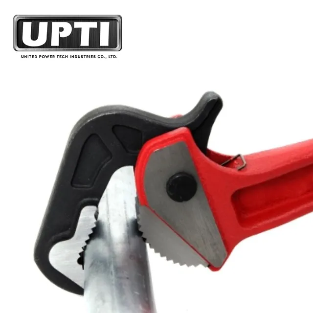 Taiwan Made High Quality CR-V Jaw Hawk Pipe Wrench with Cast Iron Handle