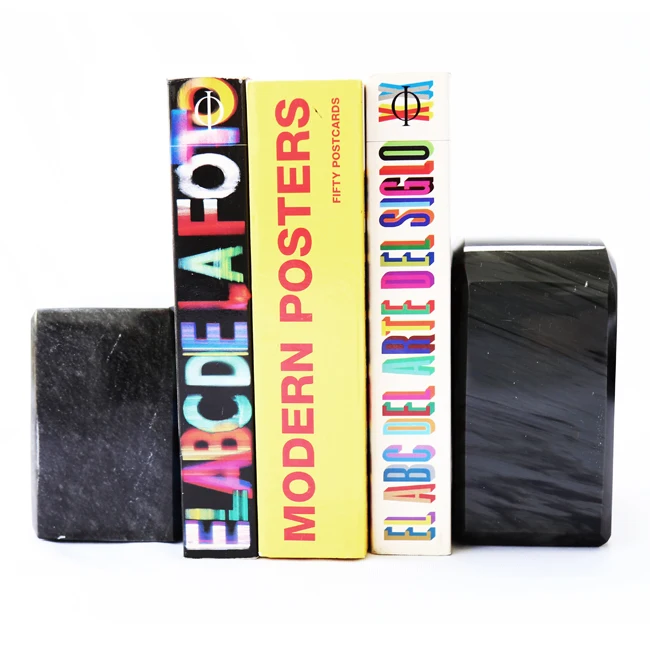 Книжные концы для подарков мексиканский обсидиан камень лучшее качество Новые книжные концы