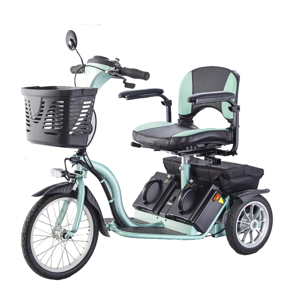 
outdoor 3 wheel handicapped mobility electric scooter 