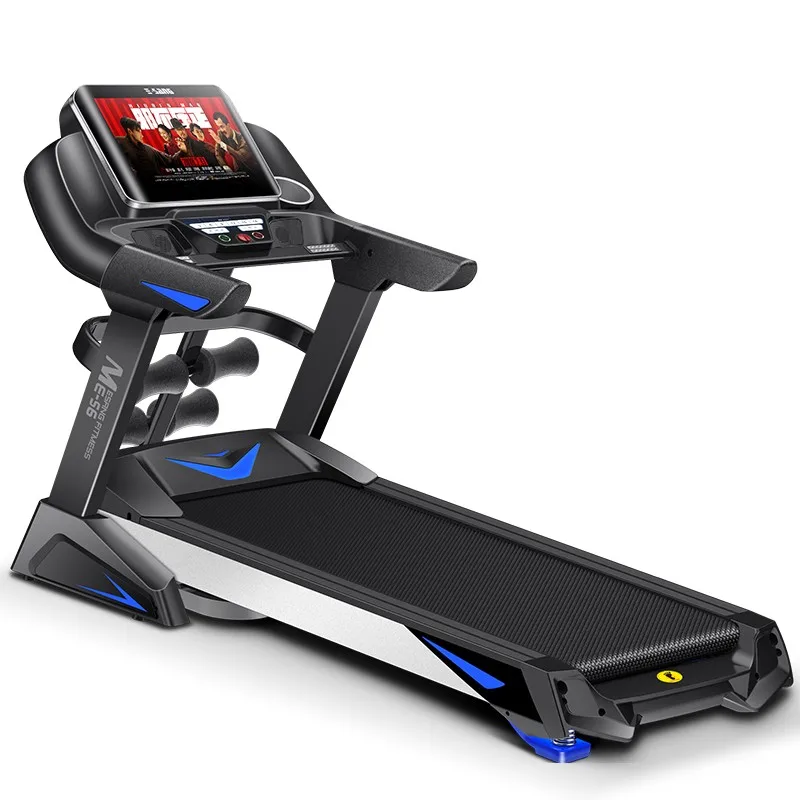 Oversized Foldable Multifunctional Treadmill Heart Rate Control Motorized Manual Treadmill