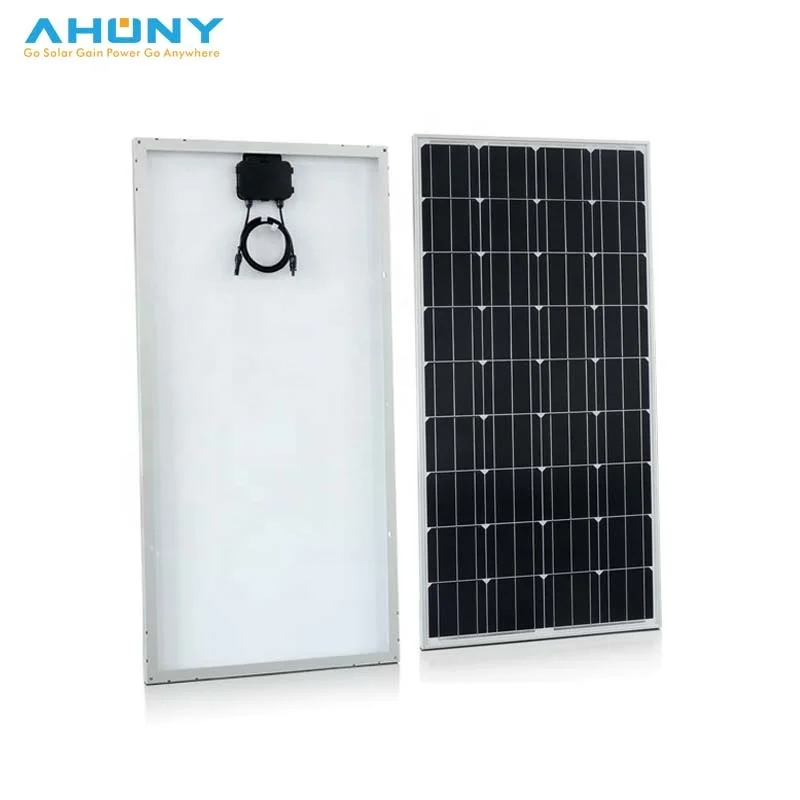 Photovoltaic panel price mono 150w 160w 180w 3bus bar 4 busbar 5bus bar solar cell a grade for 12v application