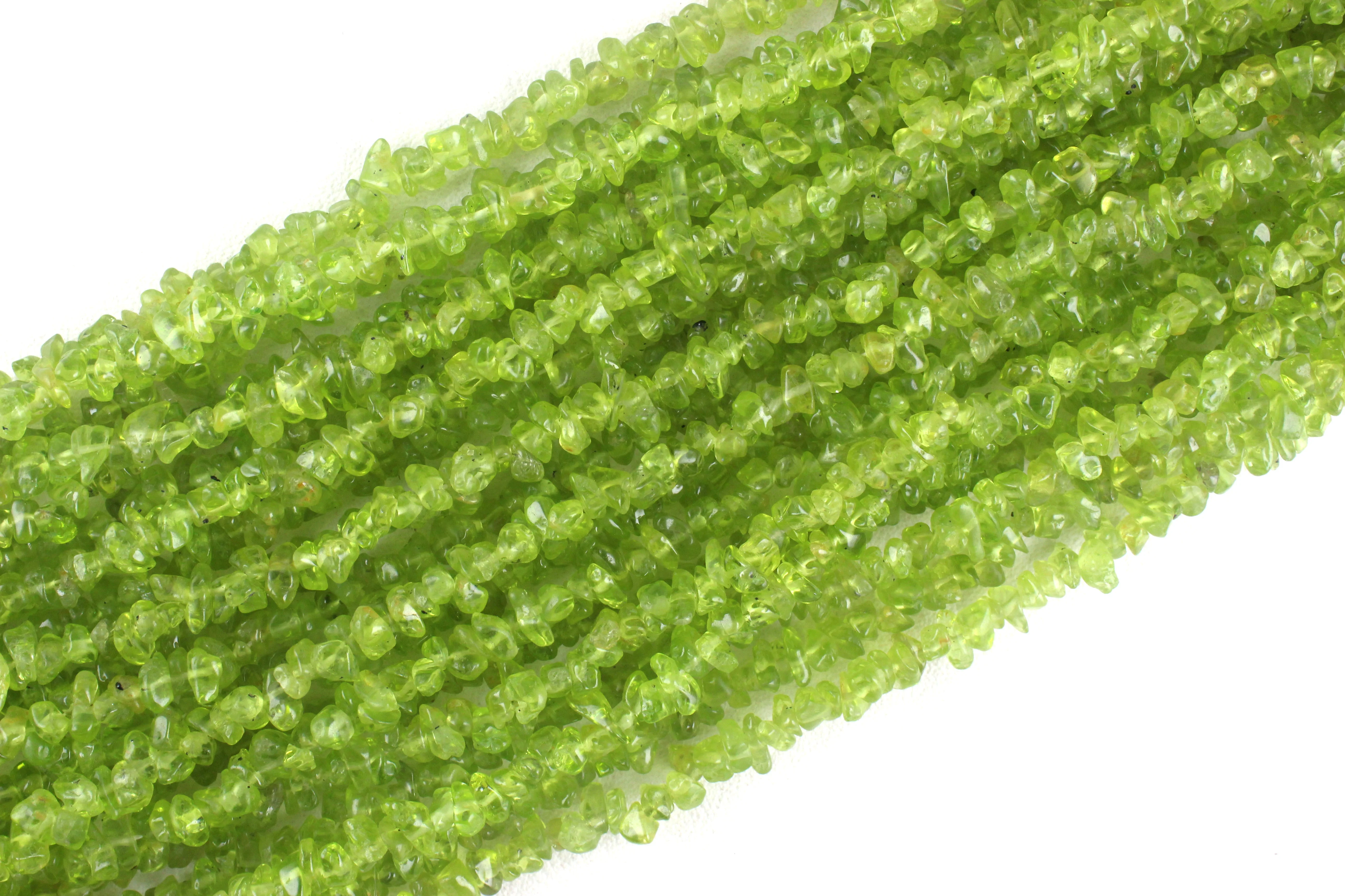 Natural Peridot Gemstone Smooth Uncut Chips Beads Making Green Jewelry August Birthstone Wholesaler jewelry making supplies