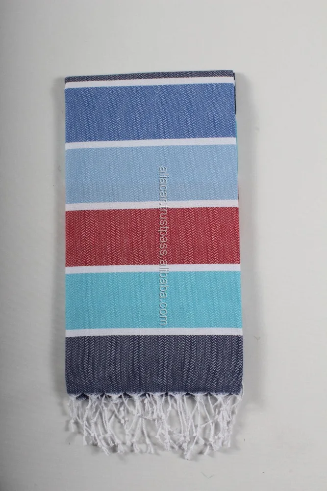 90*180 Colourful Peshtemal, Beach, Fouta, Turkish Towel