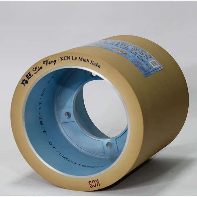 Rice Mill Rubber Rollers Machinery Parts Spare Parts for Rice Huller Made in VN 85-95 Shore a OEM,ODM NBR