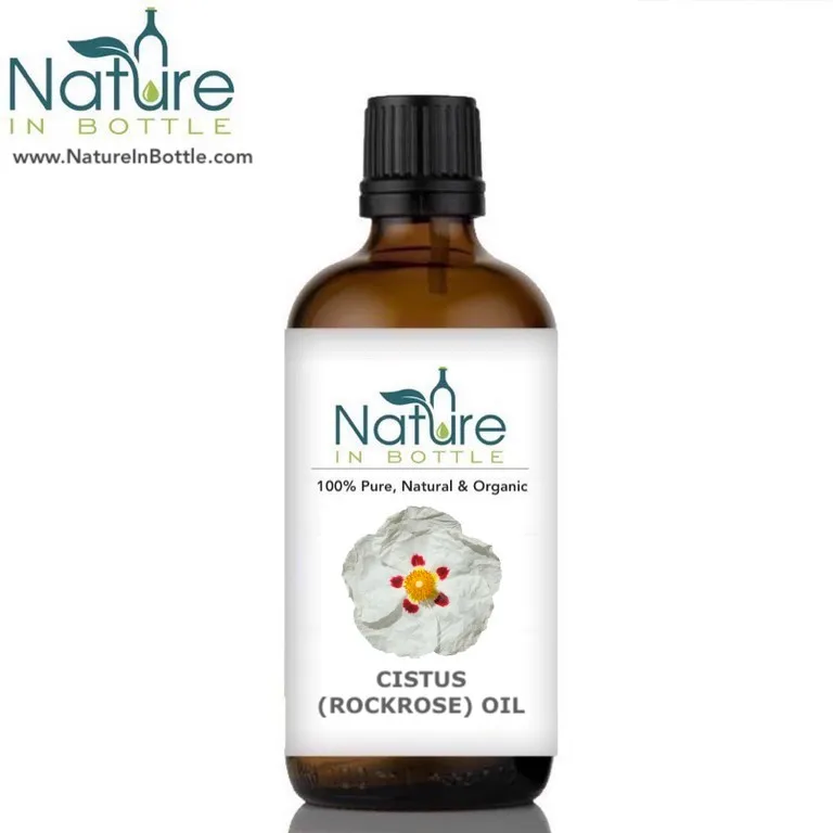 Organic Cistus Oil | Cistus ladaniferus | Organic Rockrose Oil - 100% Pure Essential Oils - Bulk Wholesale Price
