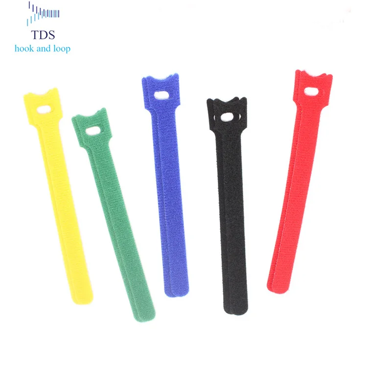 
Заказной логотип/цветной нейлоновый крючок и петля, связывающий галстук 