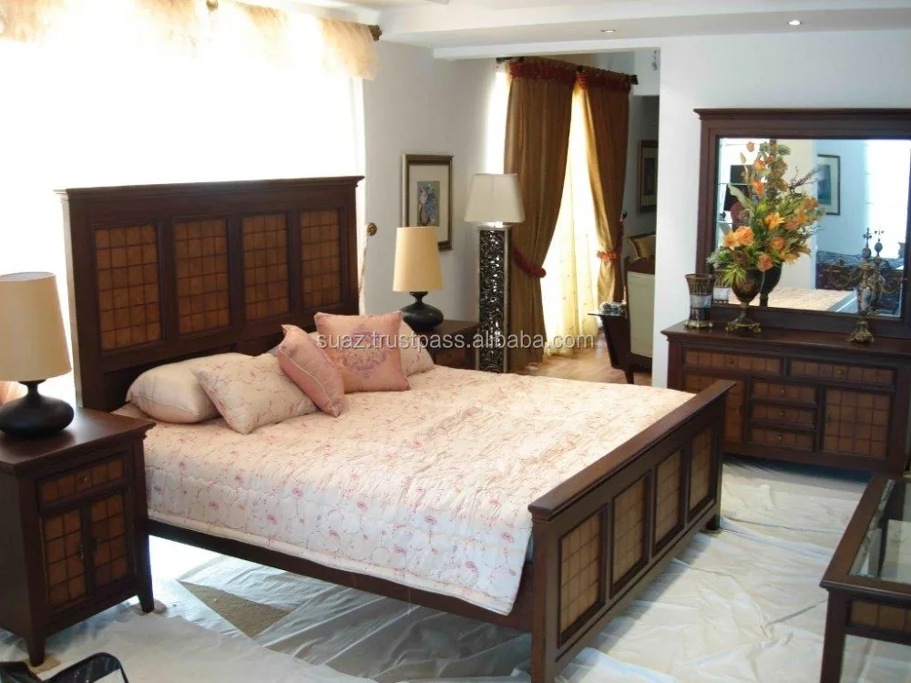 King Size Upholstered Beds Modern Upholstered Beds, European style king size solid wood hand carving bedroom home furniture set