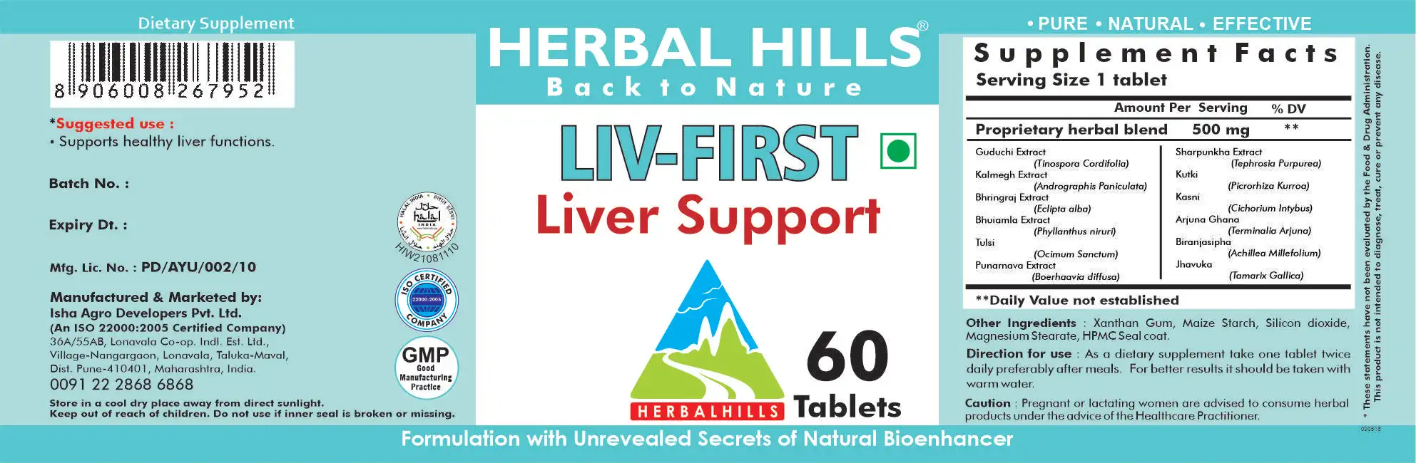 
Liver supplement 