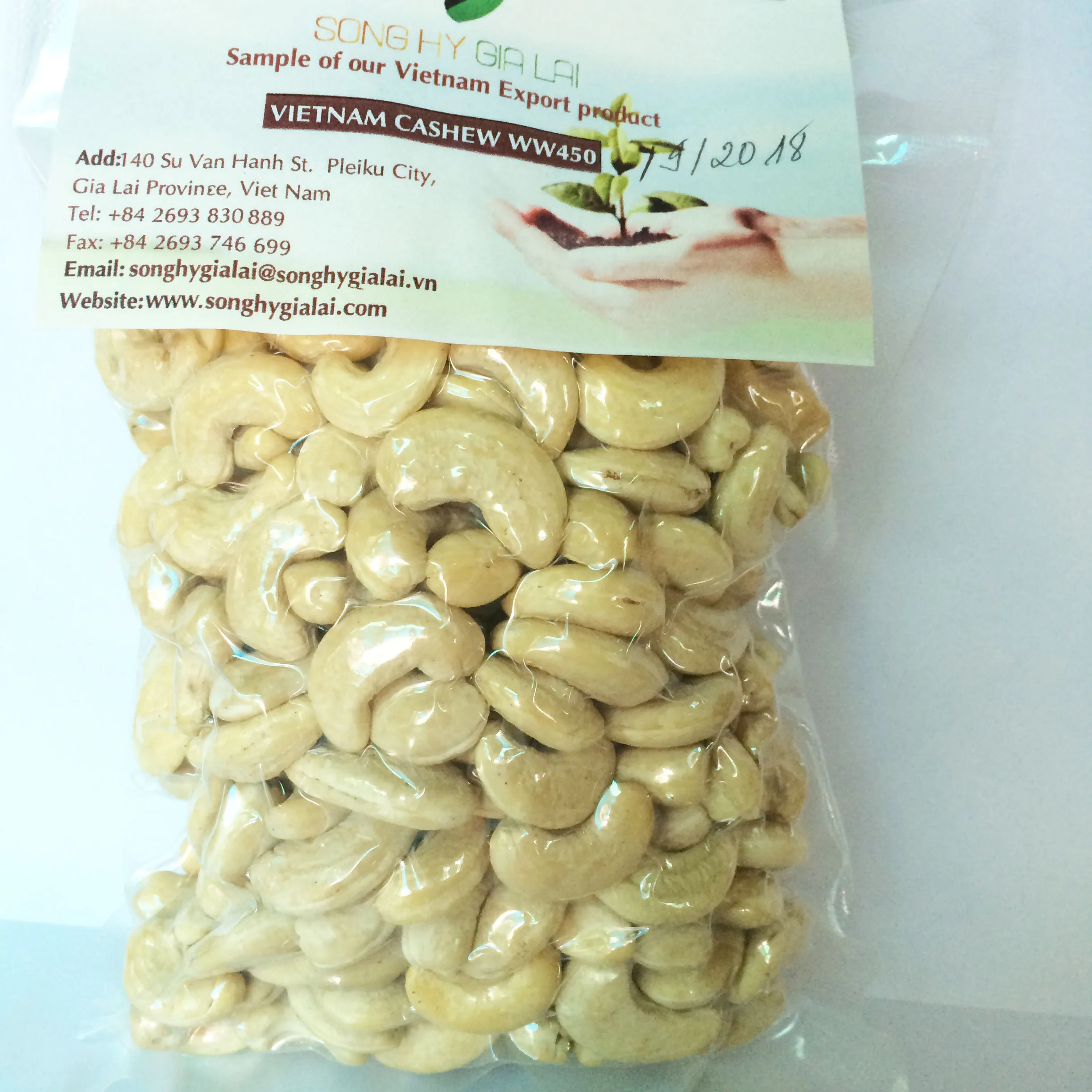 Vietnamese Cashew kernels Whole & small piecces