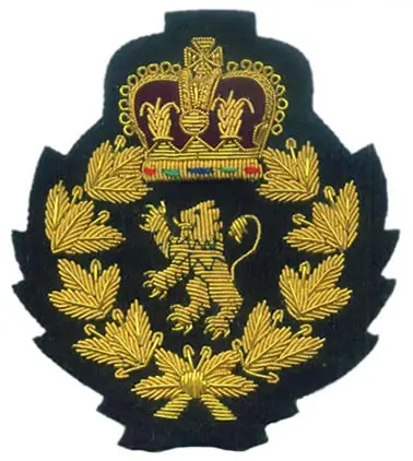 
Handmade Embroidery Bullion Wire Badges 