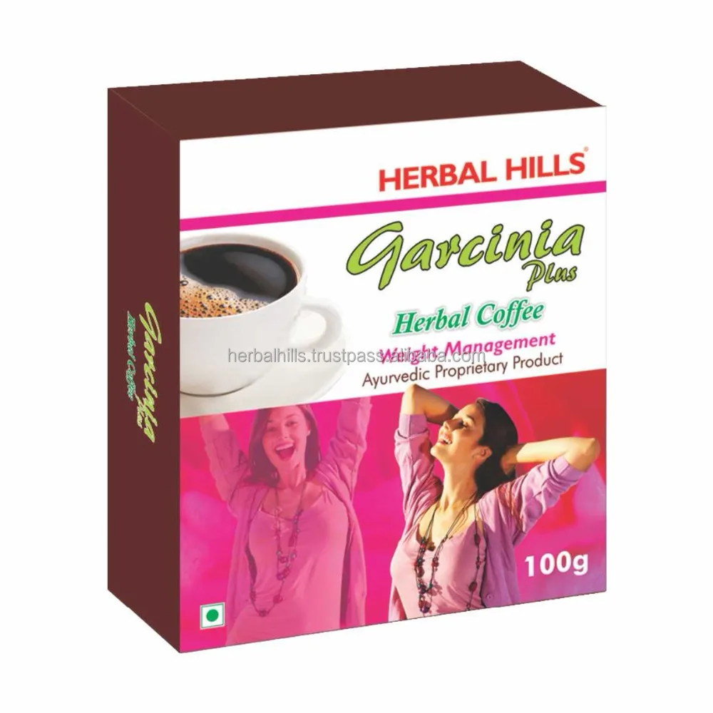 
GMP Certified herbal weight loss herbal coffee Garcinia Cambogia appetite slimming coffee Caffeine free, gluten free 