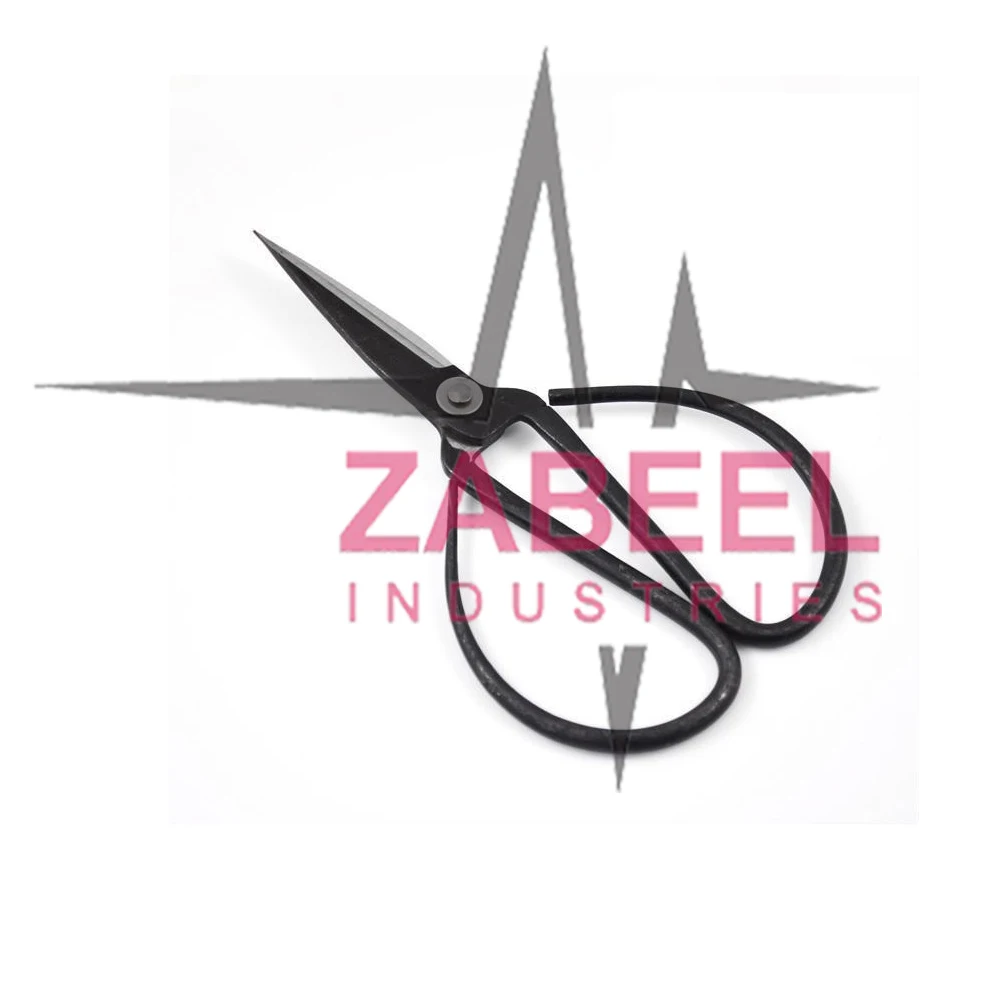 Full Carbon Forged Steel Household Scissors China Traditional Bonsai Scissors Steel 316 Beauty Instruments by Zabeel Industries