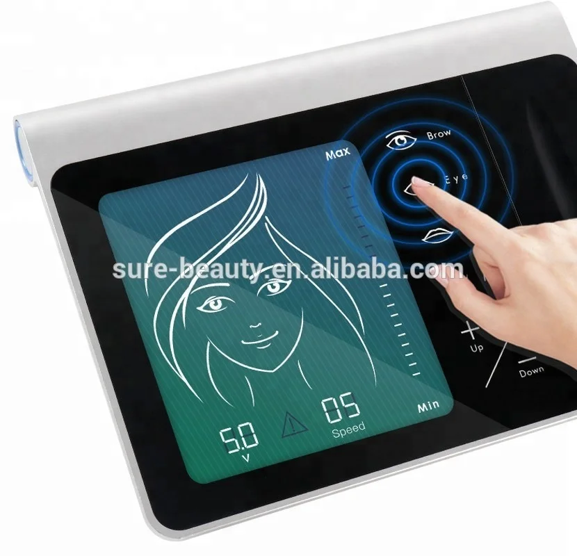 NEW Wireless Beauty Permanent Makeup Tattoo Accessories Microblading Eyebrow Embroidery Digital Tattoo Machine for Eyebrow/Lip