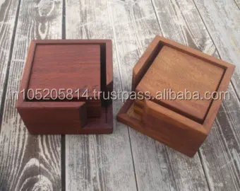 Top Selling Wood Tea Coaster Available In Affordable Price