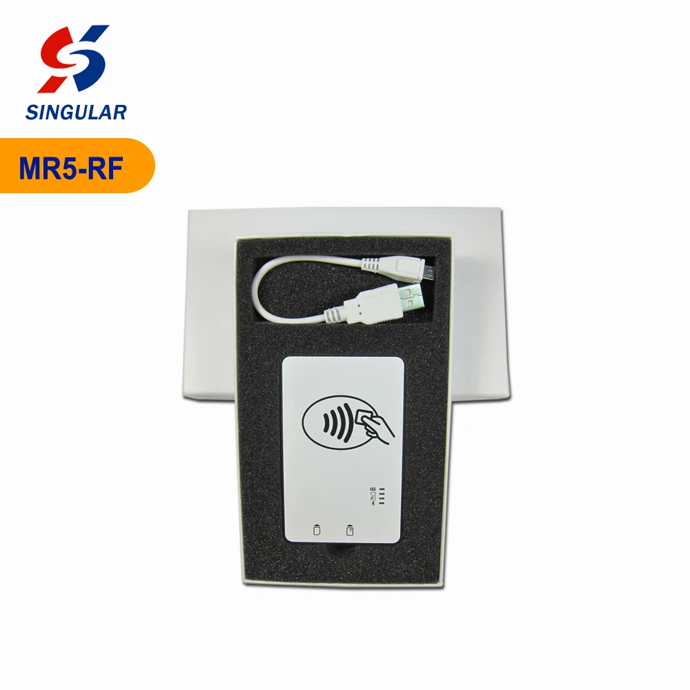 External Portable BT NFC RFID Card Reader