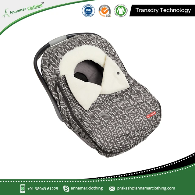 Trendy Custom Design Baby Stroller Cotton Blanket Car Seat Head Support