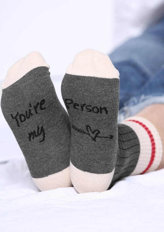 Носки You Are My Person 2019 на День святого Валентина