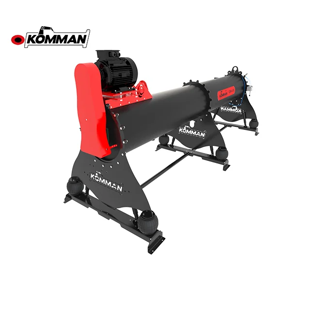 
Industrial Carpet/Rug Wringing Machine -Automatic rug cleaner Length:4.20 m. - Inner drum caliber: 42mm 