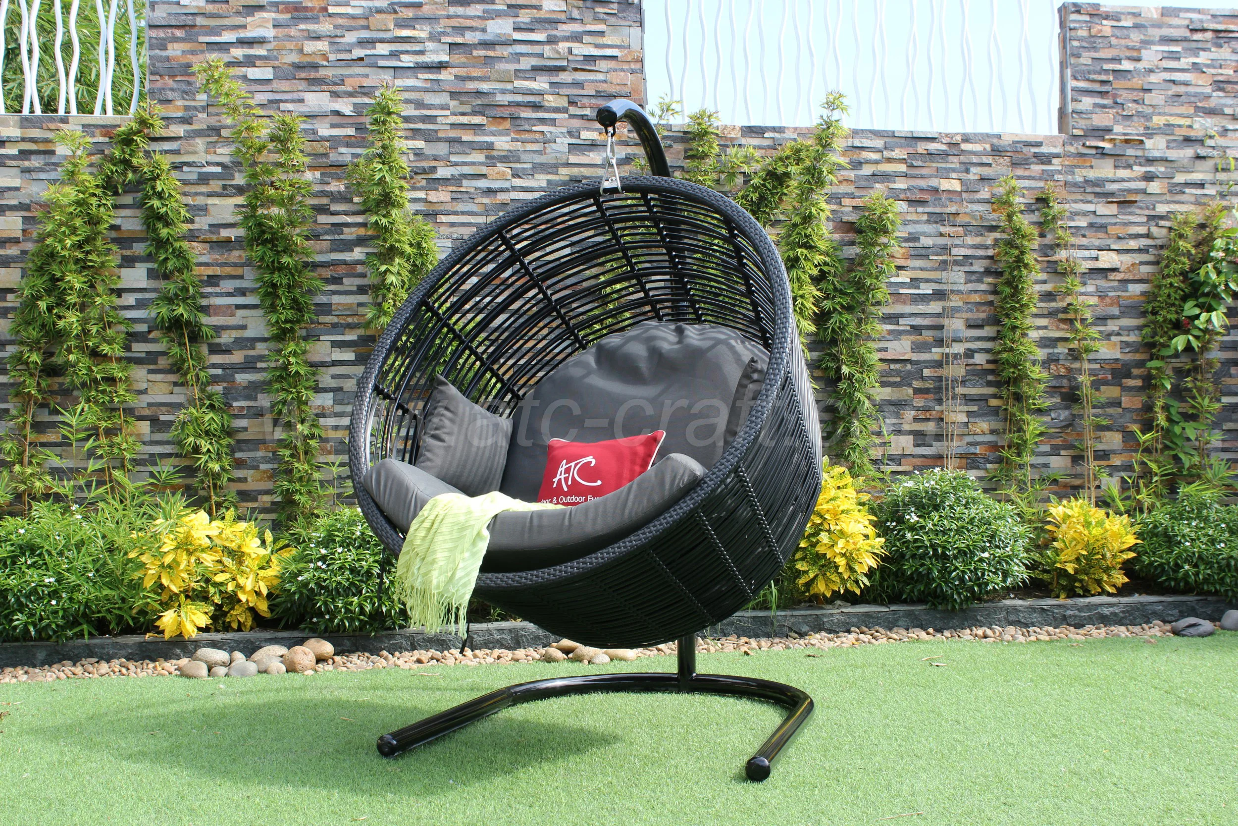 EAGLE design Modern Synthetic Rattan Hammock Model RAHM-011