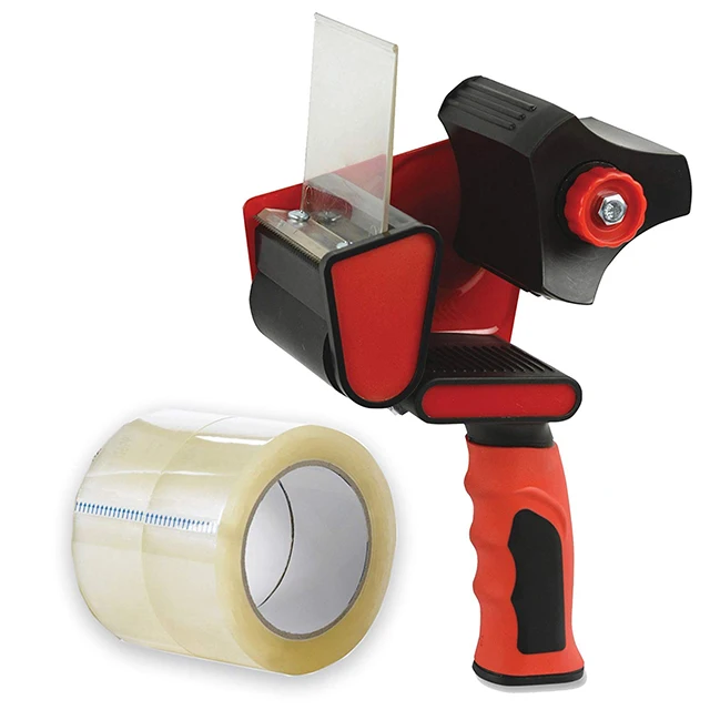  Heavy Duty из АБС-пластика с резиновыми ручками 2 дюймов упаковочная лента полуфабриката бумаги пистолет распылитель в цветную