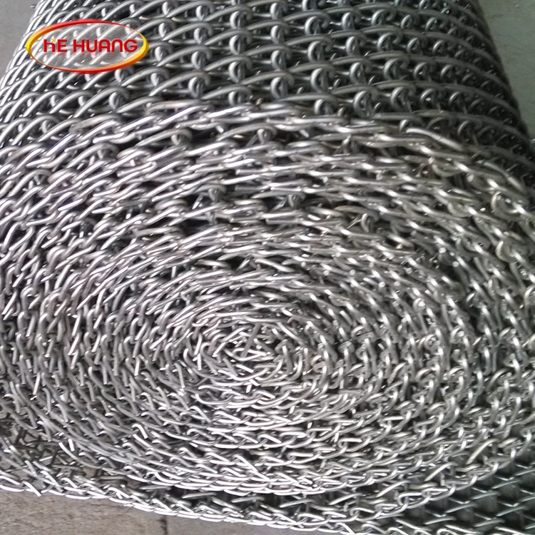 
Stainless steel Chain conveyor belt mesh /wire mesh conveyor belt (China supplies) 