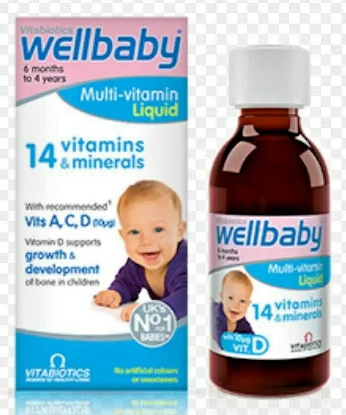 
Vitabiotics Wellbaby Multi-Vitamin Liquid, 150 ml 