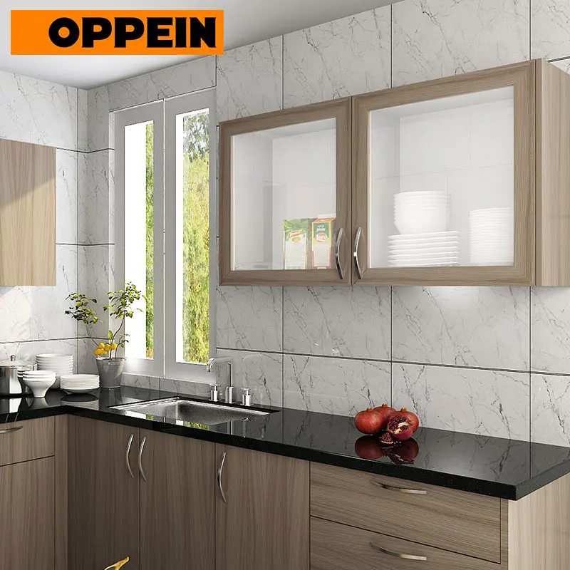 American Style Wood Modular Kitchen Cabinet Designs for Small Kitchens