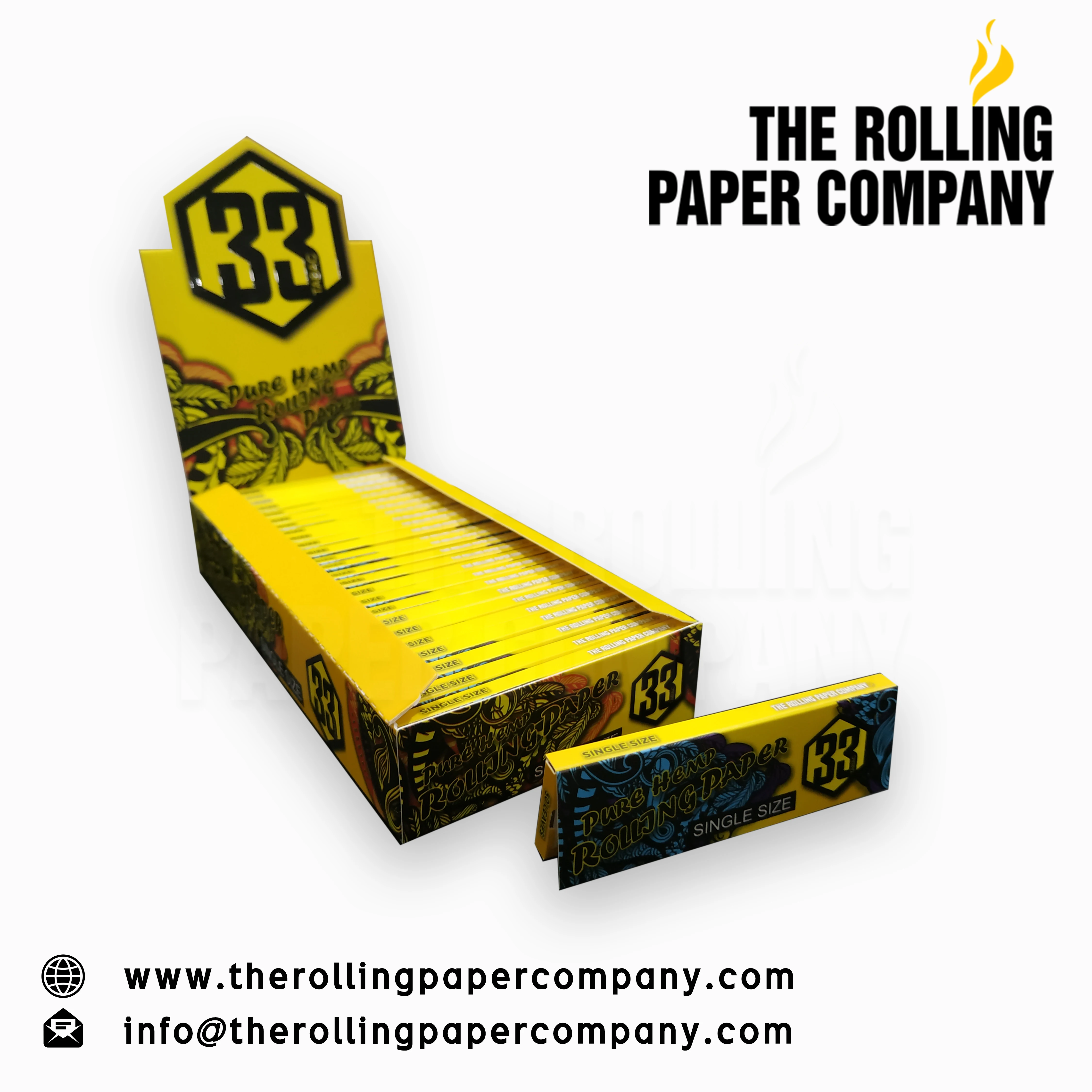 
Ultralight Top Quality Pure Hemp Rolling Paper for Smoking 