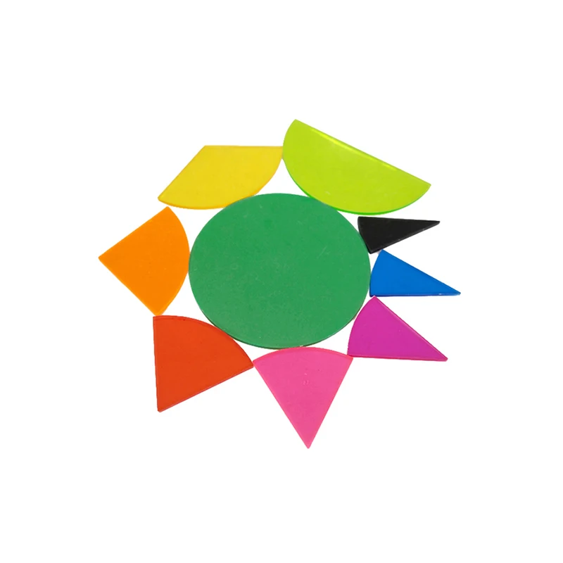 
GD - Circle Fraction Tiles Plastic math toys 