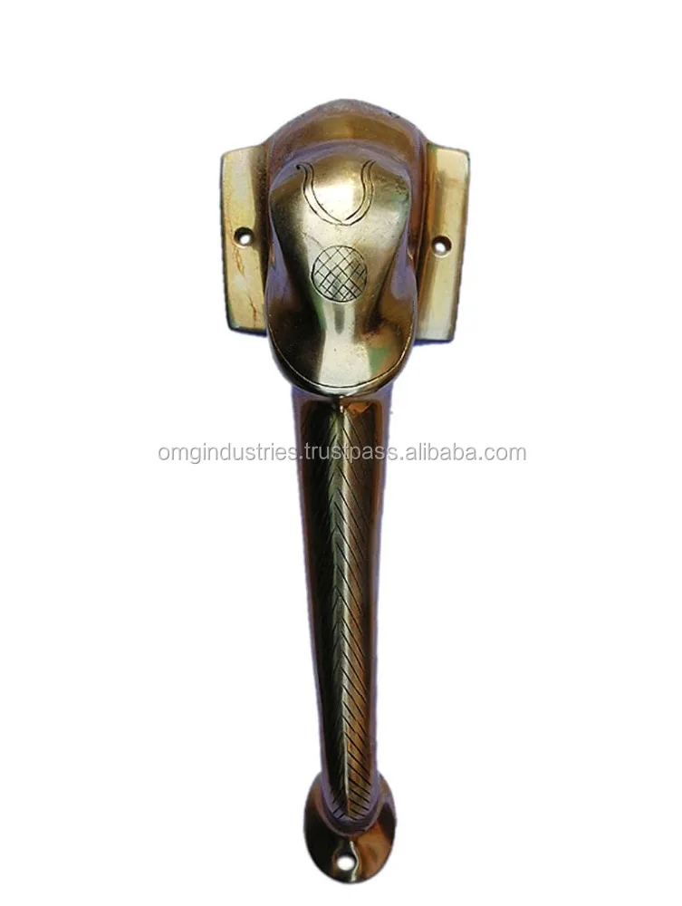 omg industries brass Elephant Head Door Handle top sale animal head handle
