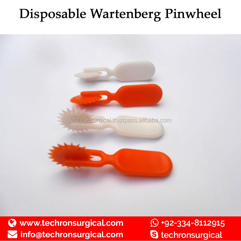 Одноразовое ацетальное пластмассовое неврологическое диагностическое колесо Wartenberg, датчик реакции нерва