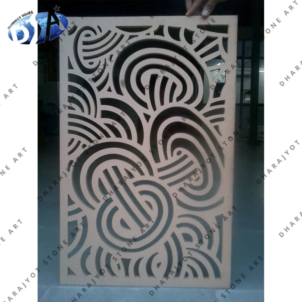 Marble Abstract Design Home Interior Wall Jali screen Decor
