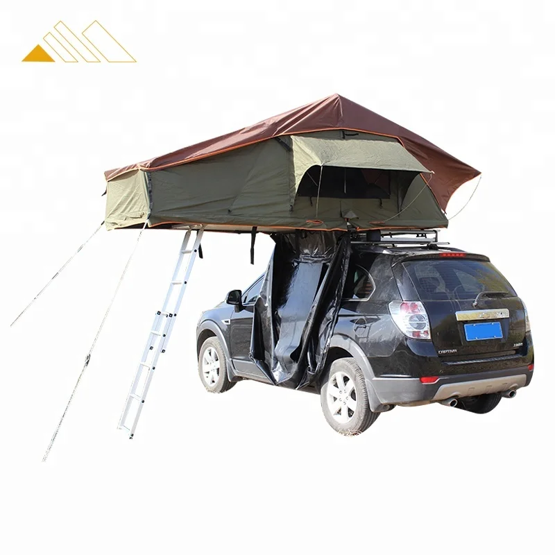 
2  Person Canvas Roof Top Tent for 4WD Offroad Camping Canopy  SRT02E 56  (60524585147)