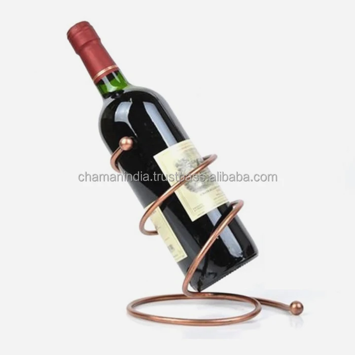 Iron Single Wine Bottle Holder